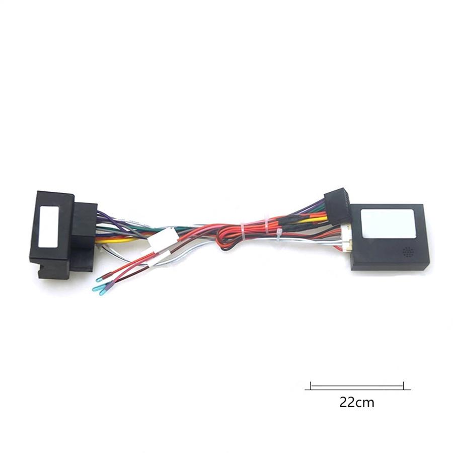 16 PIN Wiring Harness Connector For BMW E46/E53/E39 Android Power Cable Adapter