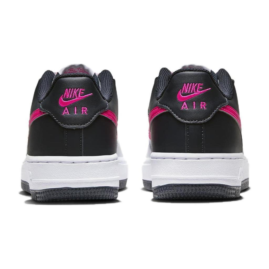 Nike Детские кроссовки Air Force 1 GS White Obsidian Pink Dark-Obsidian Fierce-Pink CT3839-109