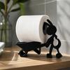 3D-печатная тележка-кролик для ванной комнаты с держателем для туалетной бумаги для современного дома