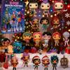 В наличии Рождественский Kpop Охота на демонов 24 шт. Адвент-календарь Сюрприз Блайнд-боксы На Хэллоуин Мистери-бокс Подарки Игрушки