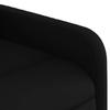 Recliner Chair Black Fabric