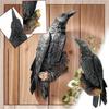 Resin Crow's Garden Statues Craft Decoration Creative Room Eaves Decoration Bird Sculpture Craft Home Decorations Accessories