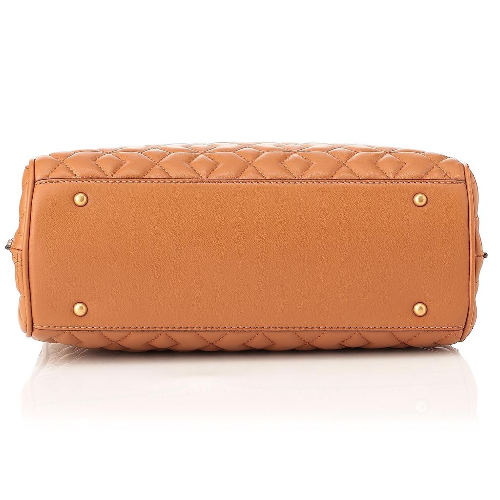 Handbag QB867706 ELENIA COGNAC [GUESS] Women's [Used]