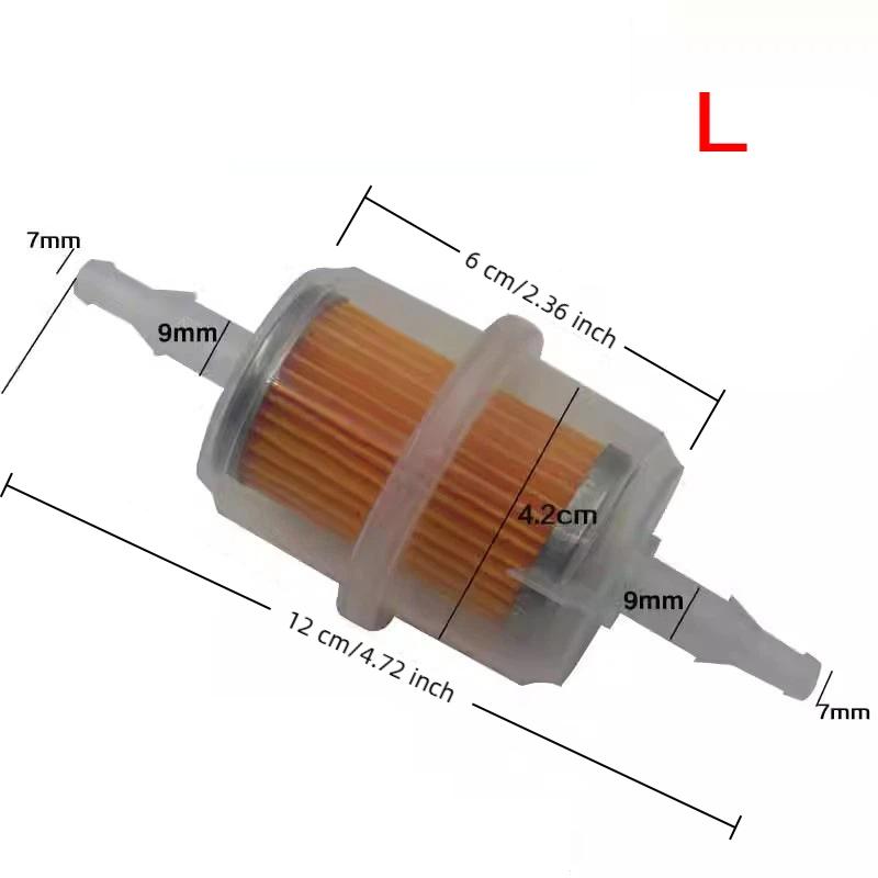 1 Pcs Universal Motorcycle Gasoline Filter Fuel Filter Bowl Petrolfilter Motorbike Engine Inline Carb Gasoline Fuel Strainers