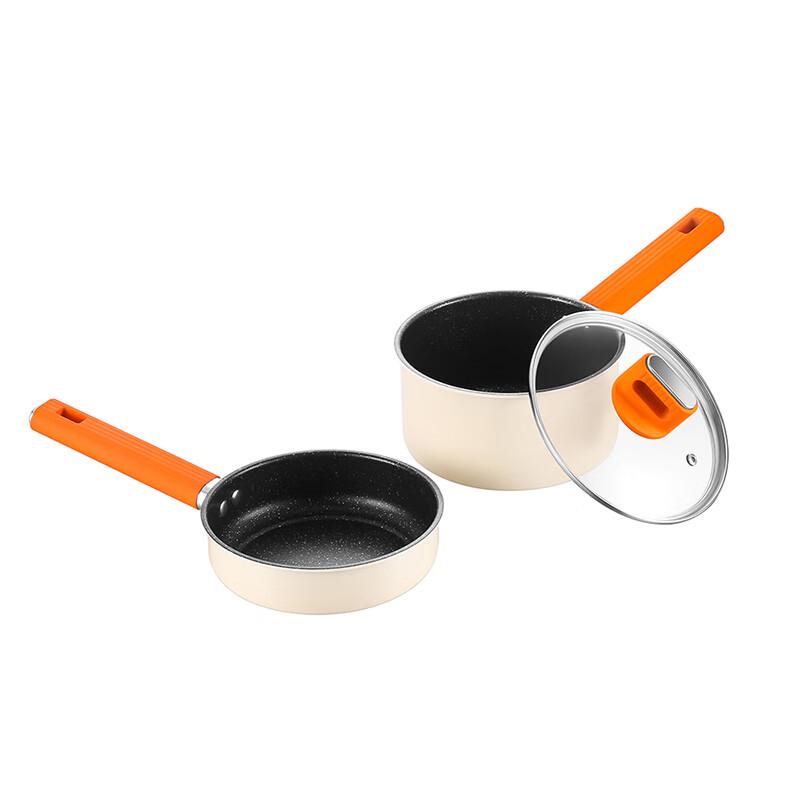 DESLON DFS-TZ936D Fine Iron Non-Stick Saucepan Set