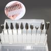 10pcs/box Tungsten Steel Dental Carbide Burs Lab Burs Tooth Drill Dental Lab Materials