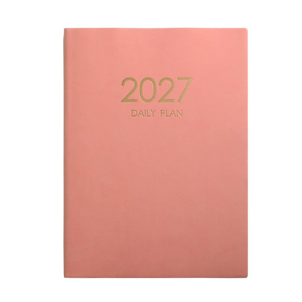 A4 2027 Daily Planner PU Schedule Planner New Organizer Notebook Office Planning