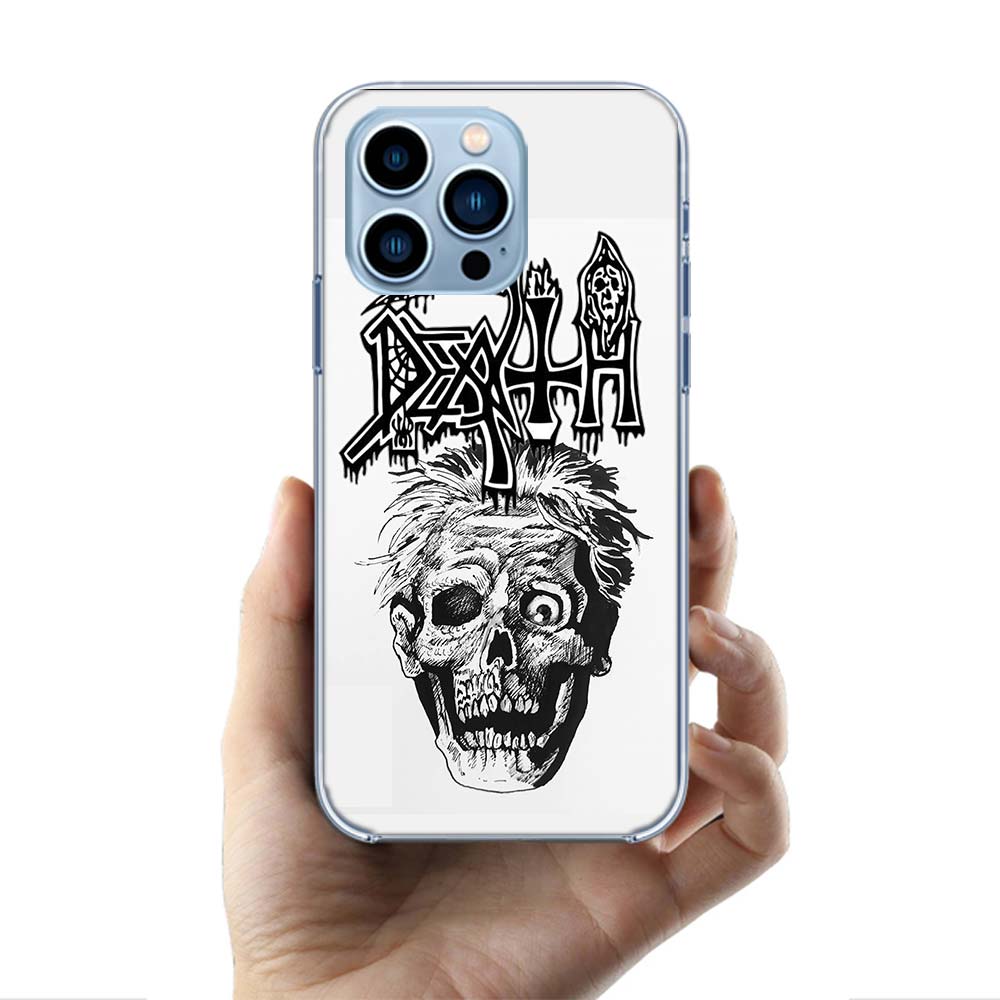 Metal Band D-Death Cases Phone Case For Iphone 17E 16E 17 Air 16 Pro Max 15 Pro 14 Plus 11 13 12 Mini Cover Cases Compatible wit