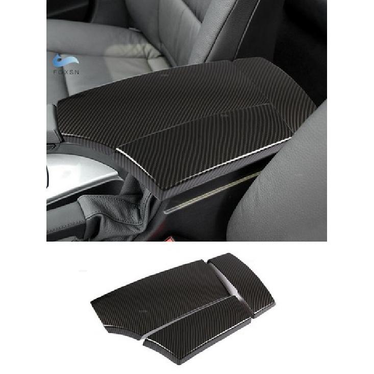 3xInner For BMW 5 Series E60 04-10 Center Console Armrest Storage Box Trim Cover