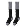Fuzzy Knee High Socks Women Fluffy Warm Knee Socks Color Socks Leg Warmers Block Thick Winter