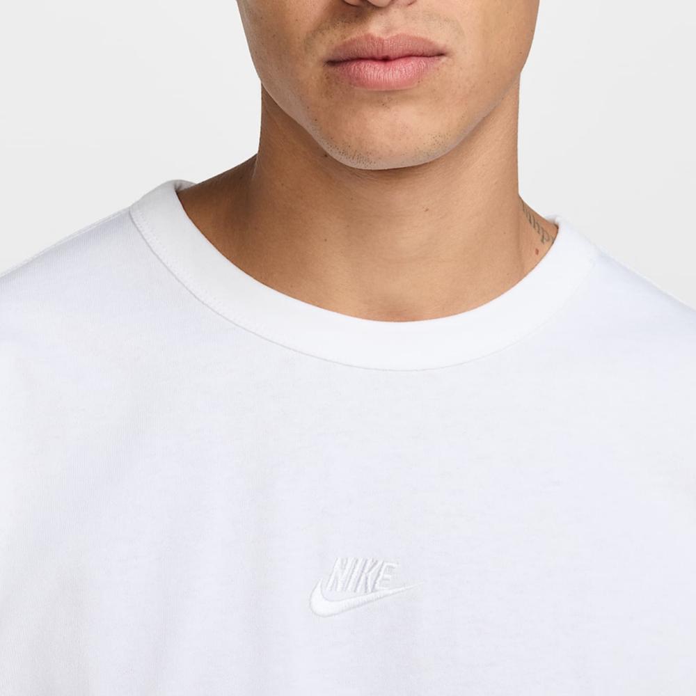 Nike Sportswear Essentials Премиальная Удобная Модная Универсальная Футболка с Коротким Рукавом Мужские Топы HF9606-100
