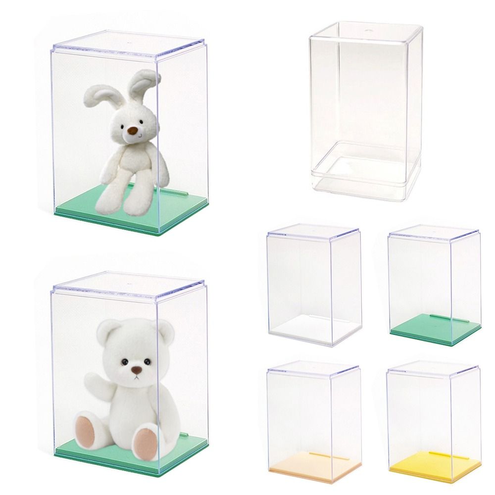 Dustproof Doll Display Box Transparent Blind Box Display Rack Quality Display Cabinet Home