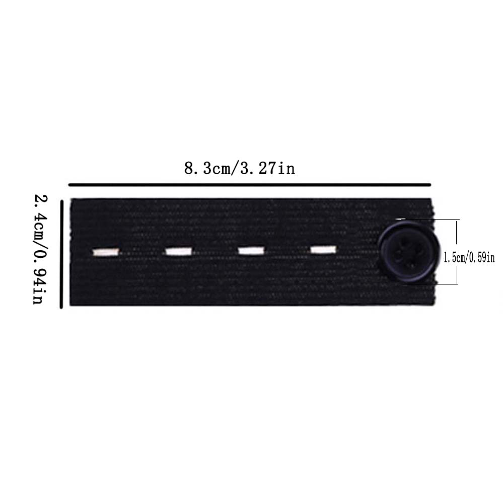 Elastic Waist Extenders Adjustable Waistband Expander For Men And Women Jeans Pants Button Extender Diy Garment Accessories