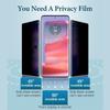 2 шт. Гидрогелевая пленка для полной защиты конфиденциальности для Motorola Edge 60 Fusion 60 Stylus 50 Ultra 40Pro 50 Neo Антишпионская мягкая пленка Без стекла