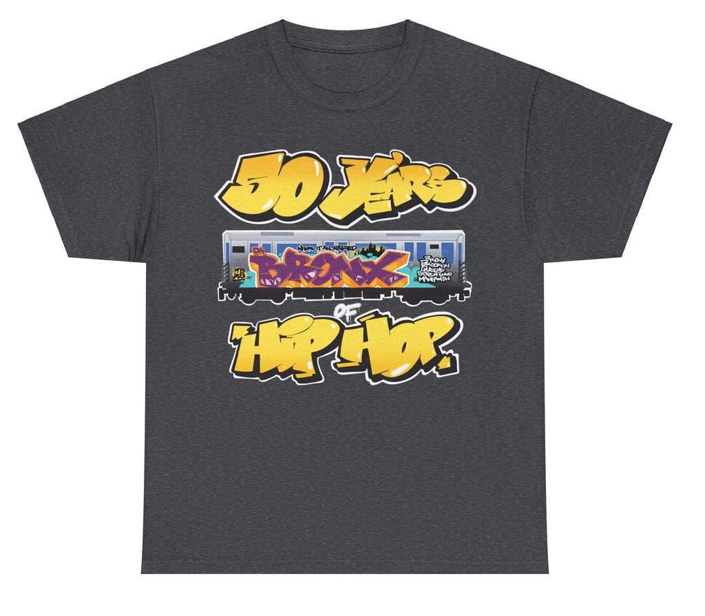 2025 Summer 50 Years of Hip Hop T-shirt, 1973-2023, Hip Hop Anniversary, Hip Hop 50, Graffiti, Hip Hop T-shirt, Gift, Unisex Tee