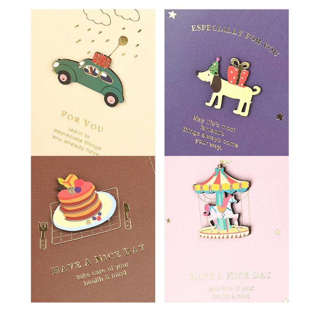 Greeting Card Korea Creative Birthday Wishes Message Greeting Card  Thanksgiving Teachers' Day Gift Card (48 Piece Box) YNH-WISH-2306
