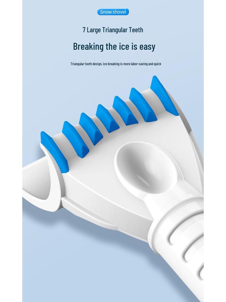 Телескопическая многофункциональная алюминиевая лопата для снега со скребком для льда для автомобилей