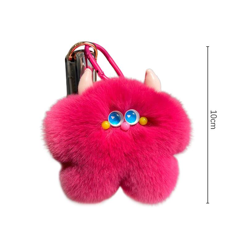Cute Kawaii Trendy Plush Doll Pendant For Women Girls Car Keychain Creative Backpack Decoration Accessories Gifts