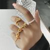 Retro Temperament Butterfly Love Ring 5-piece Ring Female Simple Fashion Ring Jewelry