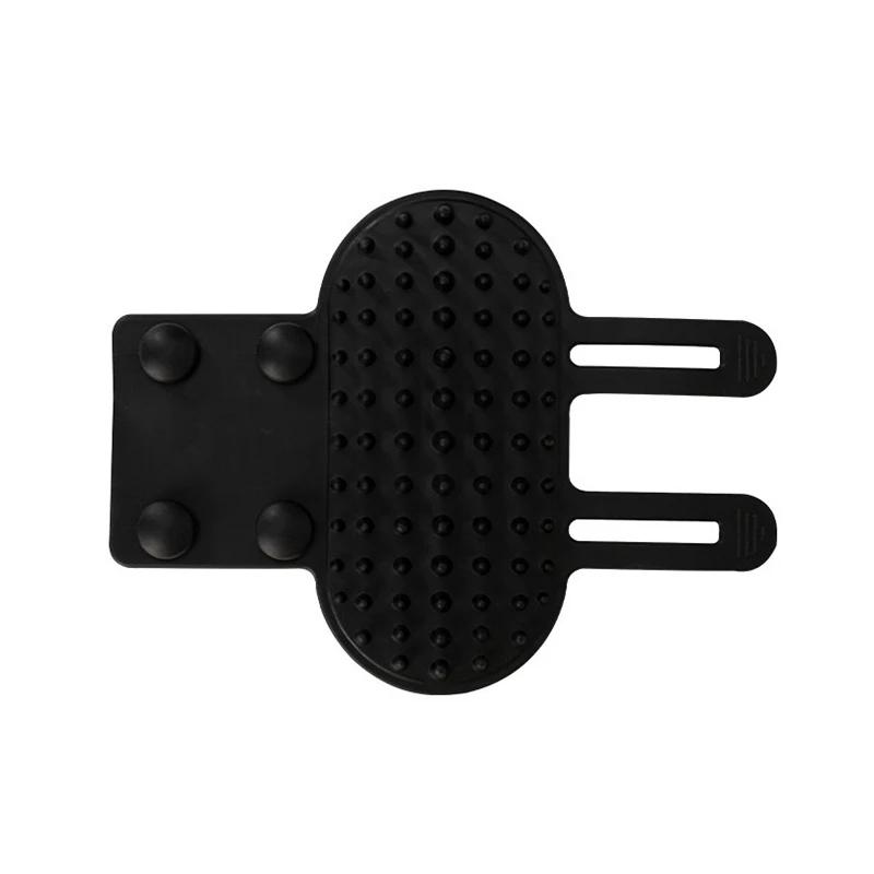 Массажная расческа для удаления волос с кошками, щетка для царапин, щетка для ухода за котенком, самоочищающаяся настенная угловая расческа для кошачьих когтеточек