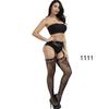 High-End Sexy Lingerie Fishnet Stockings with Non-Slip Garter, Nurse & Stewardess Style