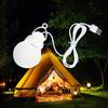 LED Lantern Portable Camping Lamp Mini Bulb 5V USB Power Book Light Reading Student Study Table Lamp Super Birght for Outdoor