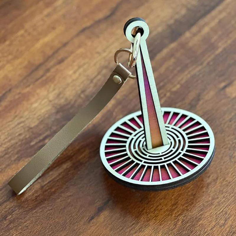 Держатель пряжи, деревянный, для прядения, вязания, аксессуаров, подставка для швейных принадлежностей, швейная катушка с ремешком на запястье, моталка для шерстяных клубков