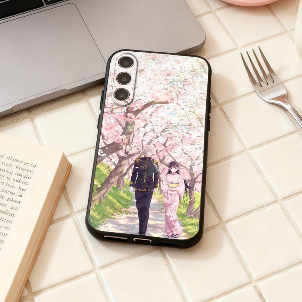 Чехол для телефона Аниме M-My Happy M-Marriage Для Samsung Galaxy A73,A72,A71,A70,A53,A52,A51,Другие Мягкий Черный Корпус