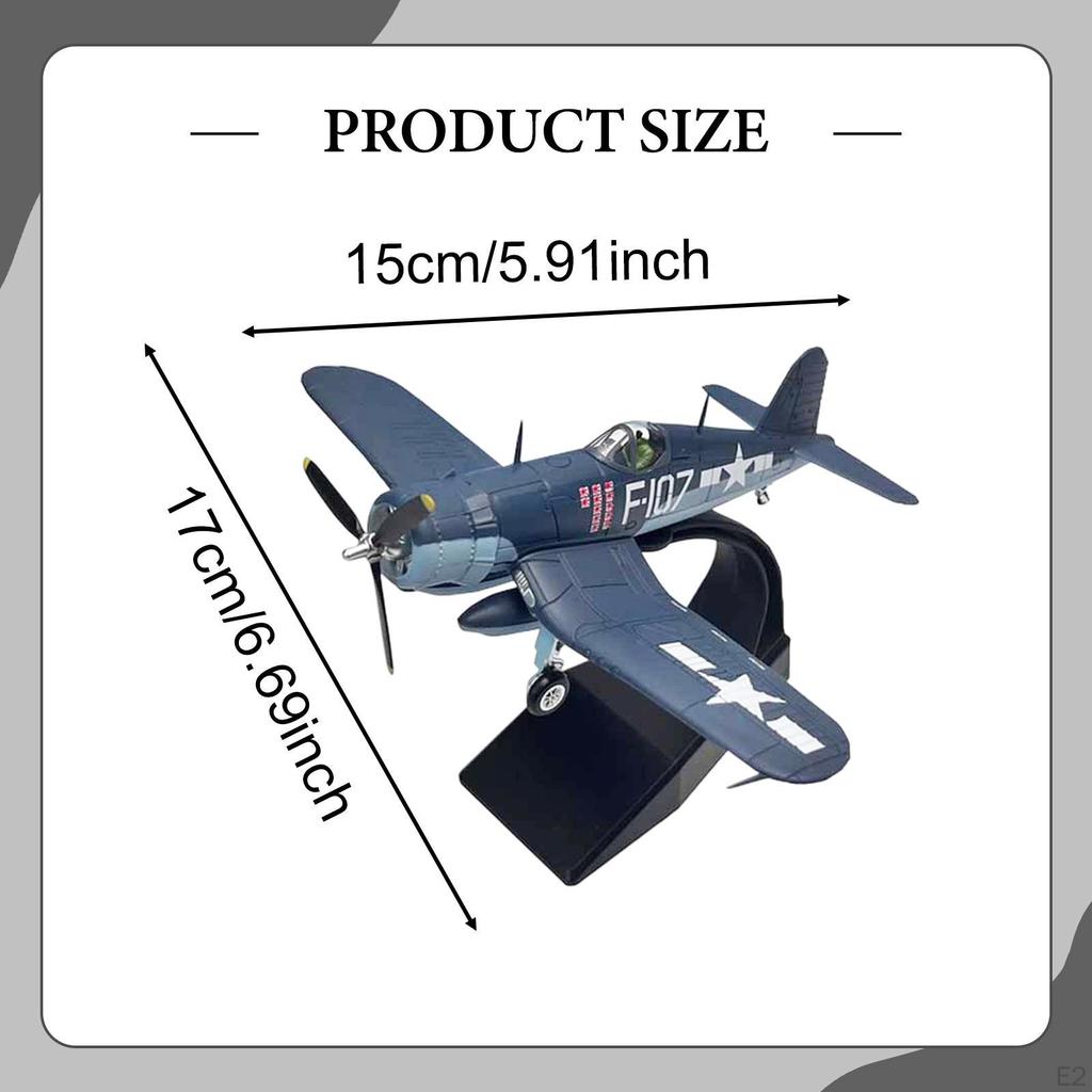 1/72 Scale US -1 Fighter Diecast Plane Aircraft Adults Gift 1:72 for Display Model