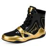 Men Boxing Boots Professional Fighting Comfortable Wrestling Shoes Top Quality Classic Breathable Boxing Shoes Sports Sneakers