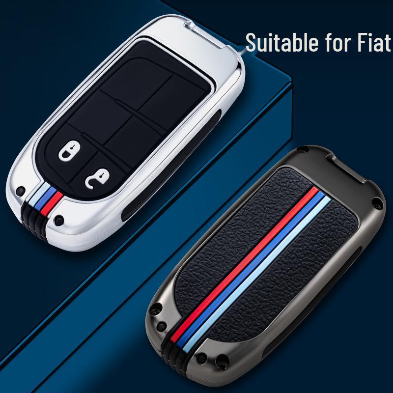 Чехол для ключа GAC Fiat Viaggio/Ottimo с металлической оболочкой и защитной пряжкой