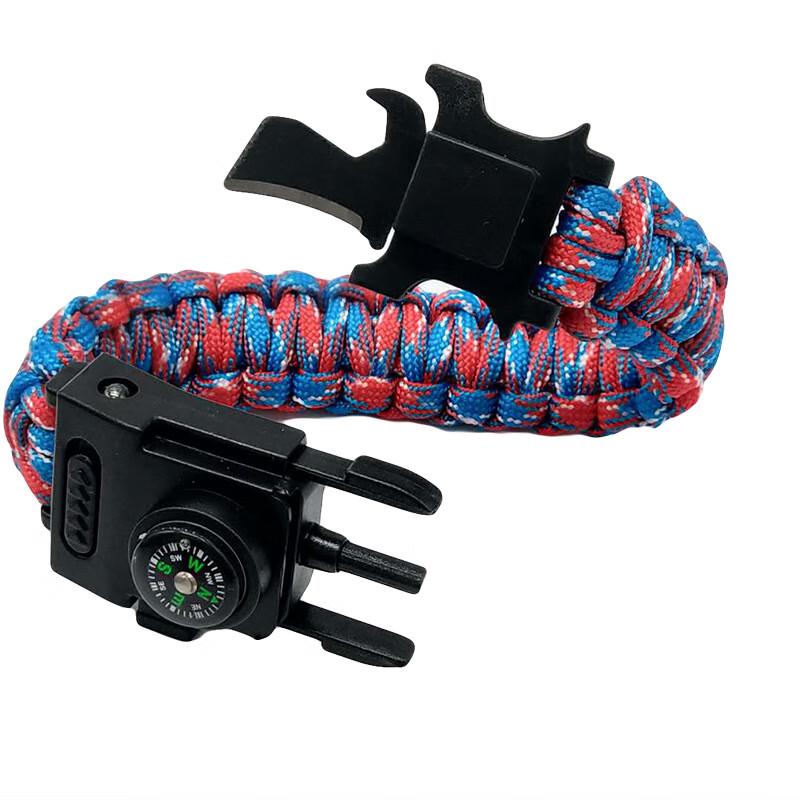 OLOMM Multifunctional Paracord Survival Bracelet with Knife