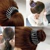 Curler Roller Rhinestone Ponytail Clamps Crystal Hair Bun Maker Bird Nest Hair Claw Hair Fold Wrap