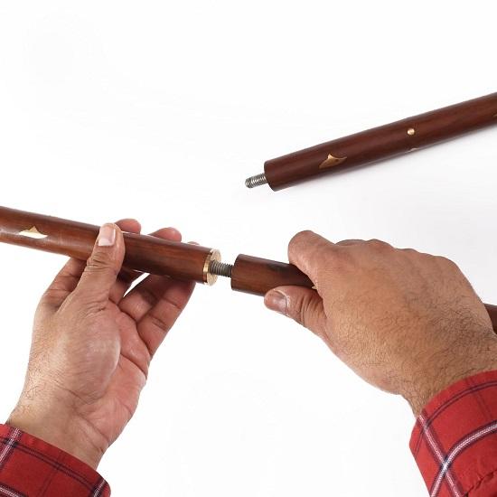 Трость для мужчин/женщин и пожилых людей( 91,44 см ) Деревянный,