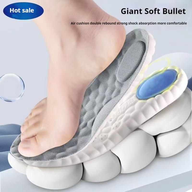 1 пара Супермягкие стельки Мужские стельки для бега Спортивная обувь Стелька для ног Пена с памятью Амортизация Подошва обуви Подошва обуви при подошвенном фасциите