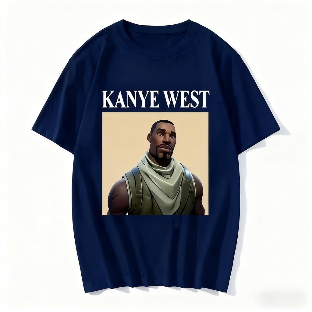 Funny Kanye West Women T-Shirt Women Vintage Hip Hop Rap Style Tshirt Men Women Short Sleeve T Shirt Streetwear Oversized