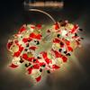 2M 20Leds Christmas Light String Santa Claus Snowflake Led Light Xmax Garland Light Ornament Kids Gift Christmas Decoration 2024