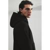 H M dryMove Sport Hoodie Black