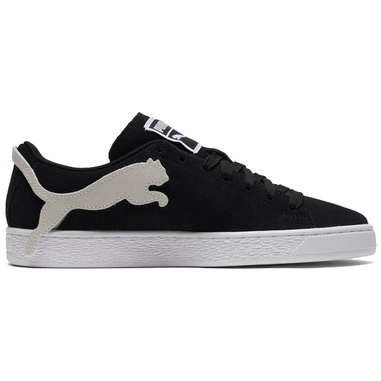 Puma Кроссовки Suede The Cat - Черные унисекс Белые 380865-02