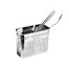 Stainless Steel All Stainless Steel 304 Hanging Rectangular Cutlery Box, 1 Piece, Korean Popular Tableware