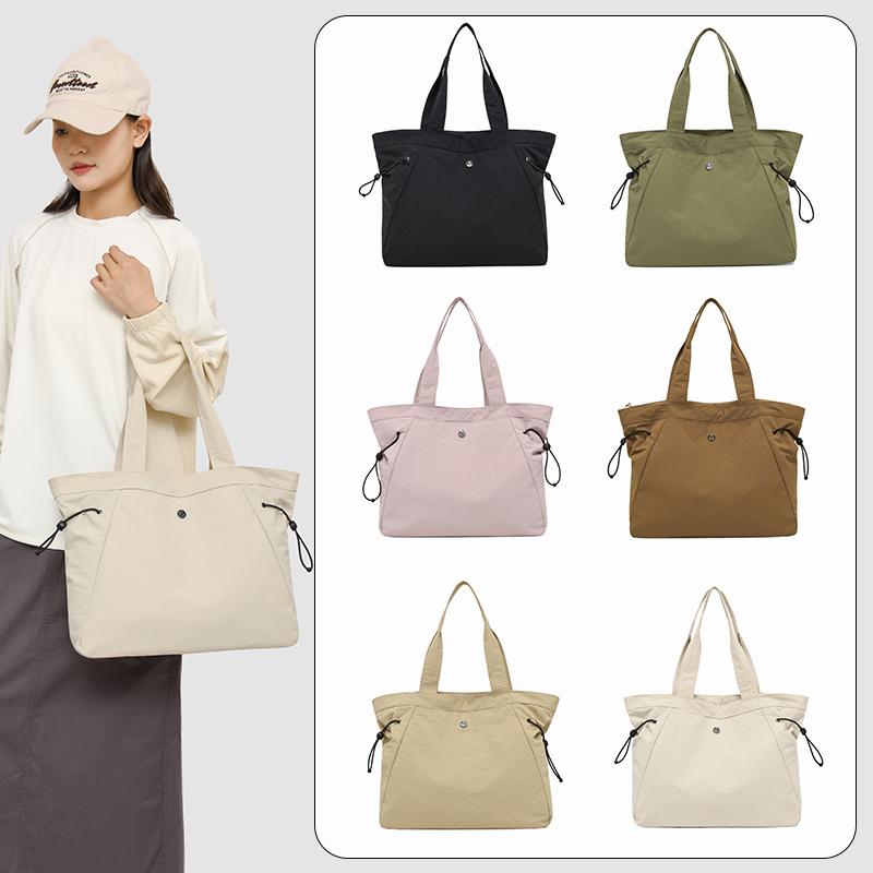 Женская сумка большой вместимости, однотонная сумка-тоут, дорожная сумка через плечо