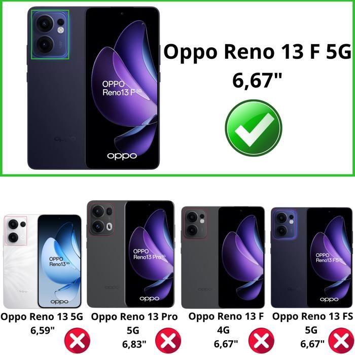 Verre Trempé pour Oppo Reno 13 F 5G [Pack 2] Film Vitre Protection Ecran Phonillico®