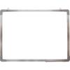 ECLET Alloy Steel, Aluminium Non Magnetic 1.5 X 2feet Double Sided White Board and Chalk Board Front Side whiteboard Mar