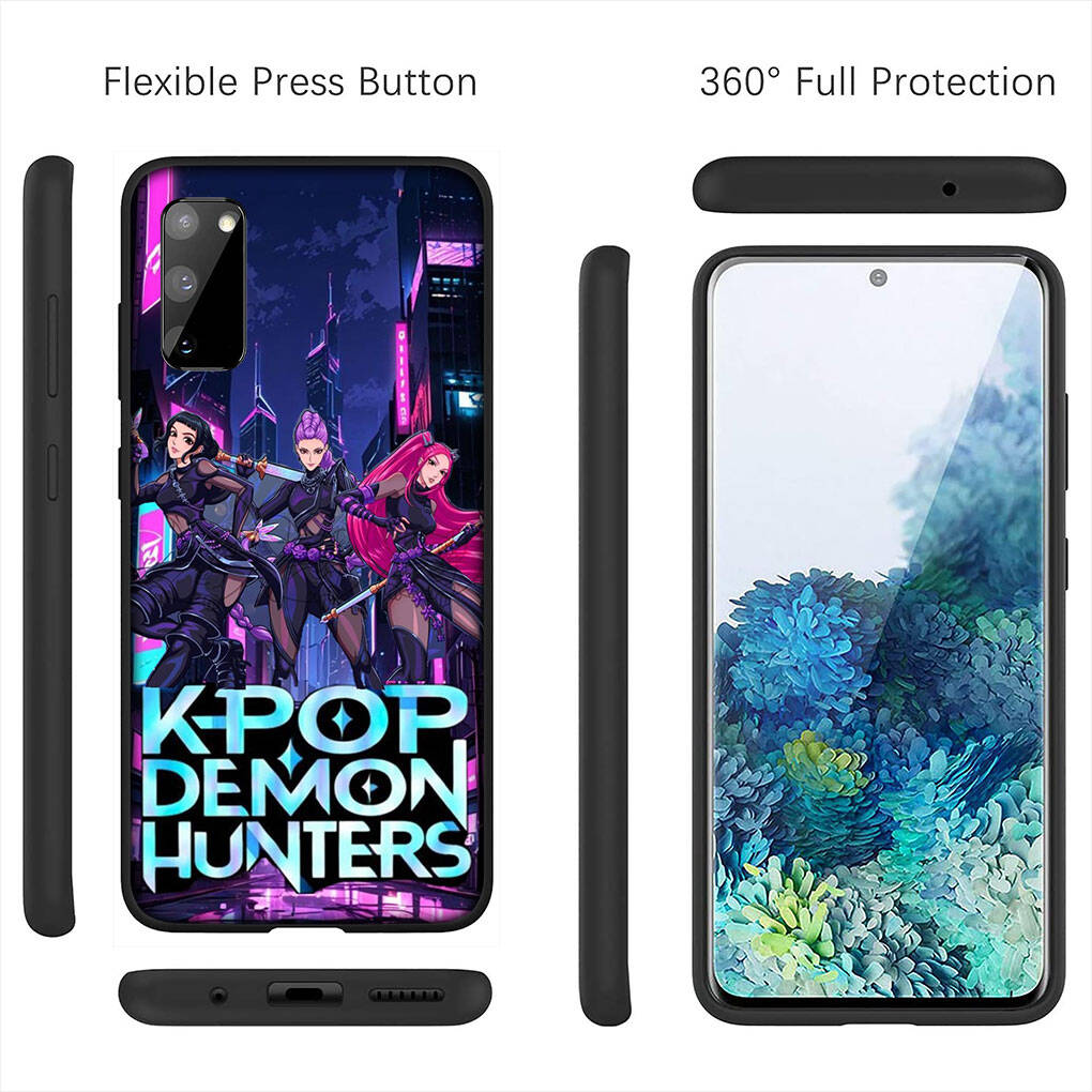 for Samsung Galaxy S25 S24 S23 iPhone 17 16 15 Xiaomi Redmi Note 14 13 12 Plus Pro Max A57 Phone Case Zoey KPop Mira Demon Rumi Hunters x OPPO Huawei