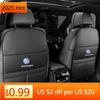 Горячее Для Volkswagen GOLF Polo 6 Tiguan VW TOURAN CADDY PASSAT Автомобильный Кожаный Коврик-Органайзер Защитный Коврик на Заднее Сиденье Аксессуар для Интерьера