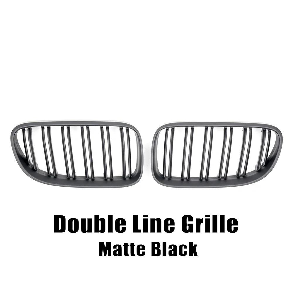 Решетки переднего бампера для BMW 3 серии E92 E93 2010-2013 стиль двойной линии двойные ламели