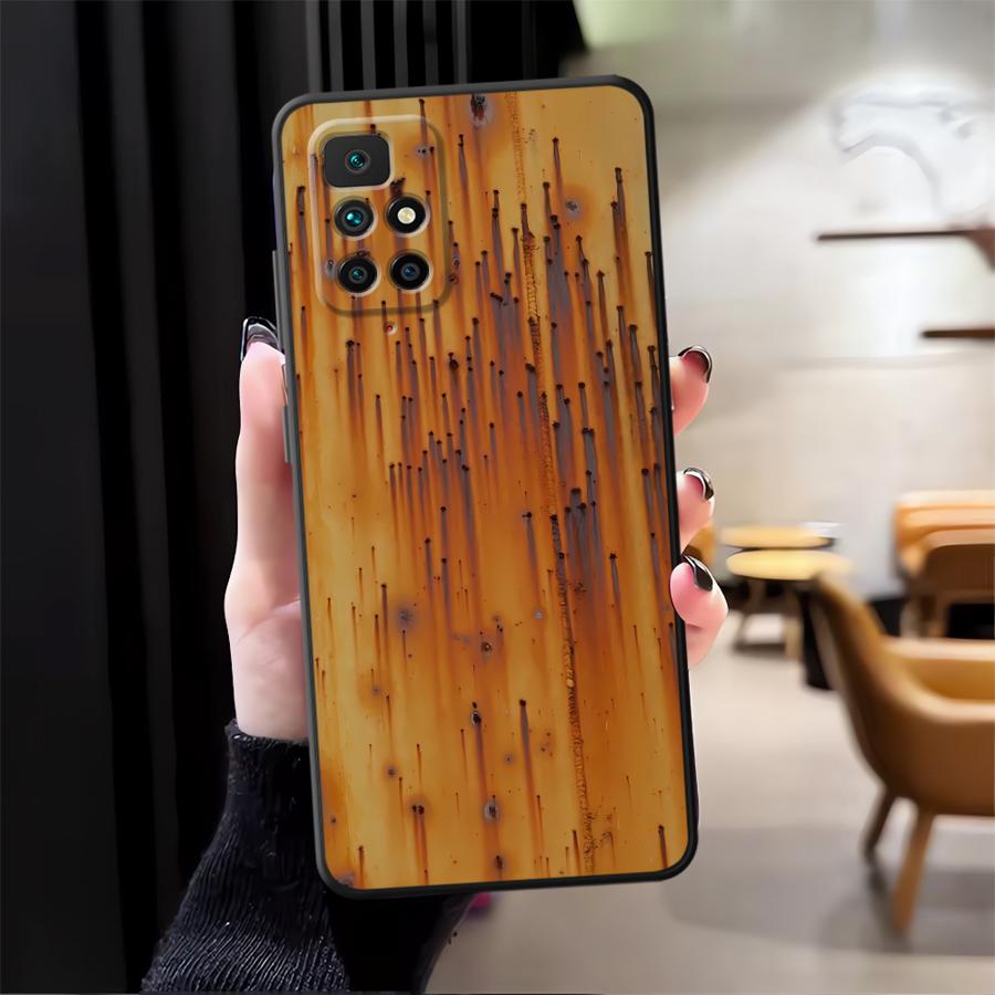 Ретро-кейс с ржавыми пятнами для Xiaomi Redmi 9A 9C A5 A1 A2 Plus 10 K40 K50 Gaming 13C 12C K60 9T 12 Чехол для телефона Funda