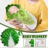 Теплый плед Super Soft Baby в форме капусты