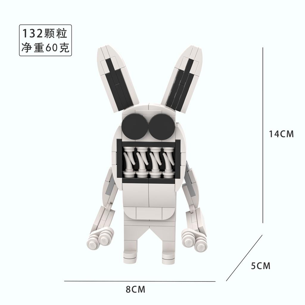 Zoonomaly Игрушка-фигурка Zoonomaly Zoo Blocks Набор блоков Zoonomaly Фигурка из игры ужасов Zoonomaly Кирпичный Страж Кот Коала Монстр Животные Строительство