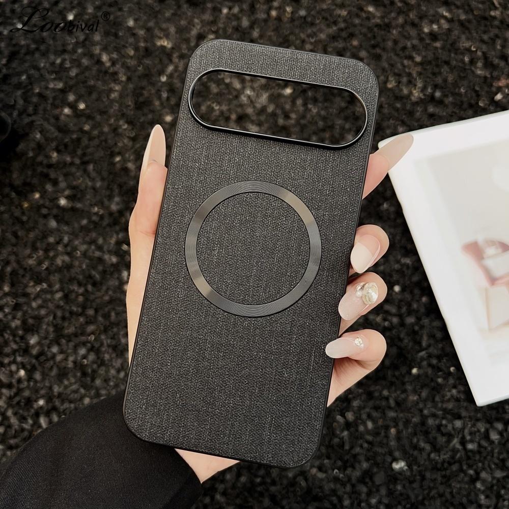 Тканевая ткань для чехла для Google Pixel 10 9 8 7 6 Pro XL 8A 7A 6A Магнитный тонкий противоударный чехол для Pixel10 9Pro